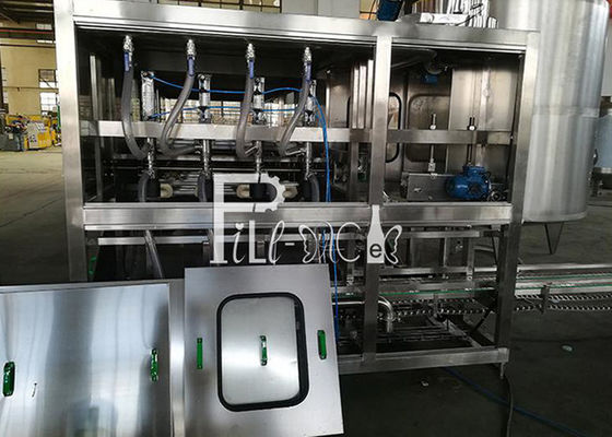 Máquina de rellenar del agua del tarro del camino 450BPH de la pantalla táctil 3 proveedor