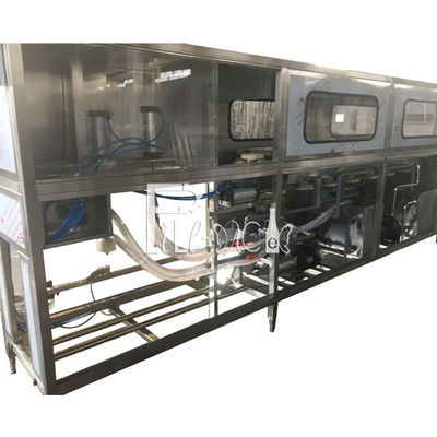 Agua alcalina caliente que lava la máquina de rellenar del galón 200BPH proveedor