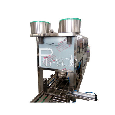 Dos cabezas de relleno 19 litros 300 de BPH de planta de agua del galón proveedor