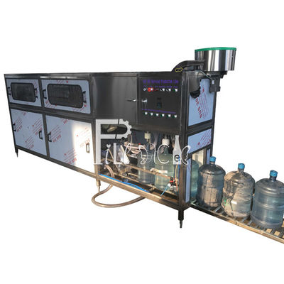 Agua potable máquina de rellenar de 5 galones con el transportador de Rollor proveedor
