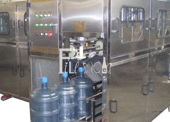 Botella automática llena conducida eléctrica de 450BPH 20L máquina de embotellado de 5 galones para el agua mineral proveedor