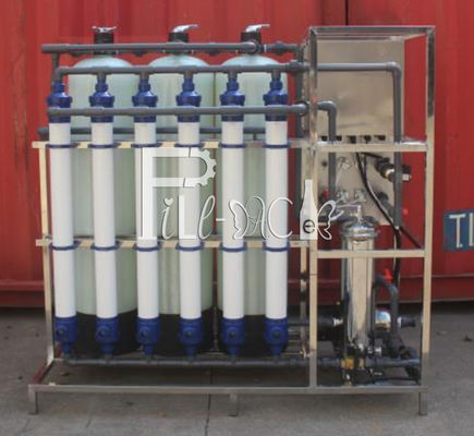 máquina del tratamiento de aguas de la ósmosis reversa de 1.0KW 2TPH proveedor
