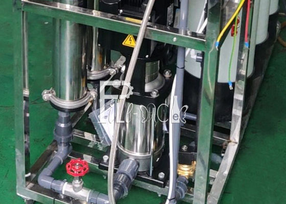 Máquina manual del tratamiento de aguas de la ósmosis reversa de la válvula 500LPH proveedor