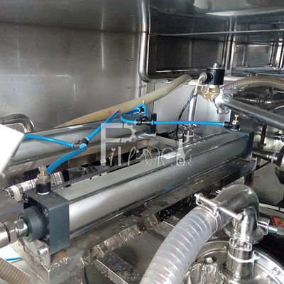 Planta de agua del galón de 3400*1000*1750 SUS304 18.9L 300 BPH proveedor