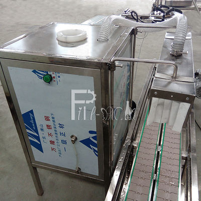 Planta de agua del galón del acero inoxidable 304 3KW 300 BPH proveedor