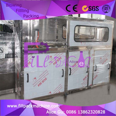 120bph PLC Sus304 equipo embotellador del agua de 5 galones proveedor