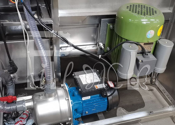 CE ISO 220V limpiabotellas de 5 galones con la estación de enjuague interna proveedor
