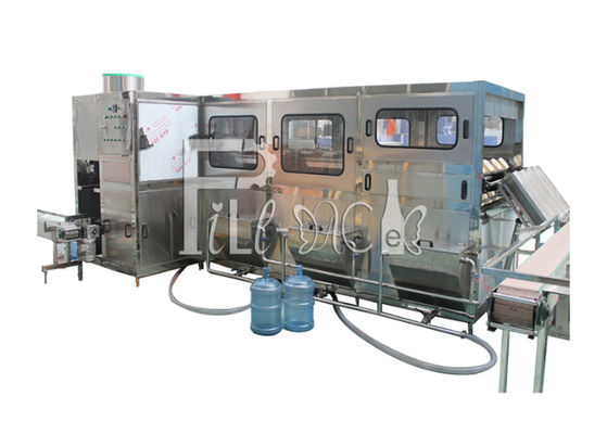 200BPH/20l relleno que se lava 3/5 galones y máquina que capsula proveedor