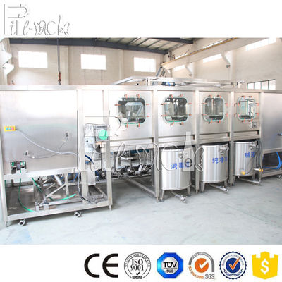 PLC auto de la máquina de rellenar del cubo/del agua del barril/galón 1500bph proveedor