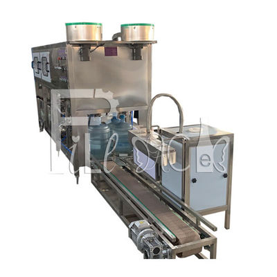 control automático del Plc 100bph máquina de rellenar de 5 galones para el agua potable proveedor