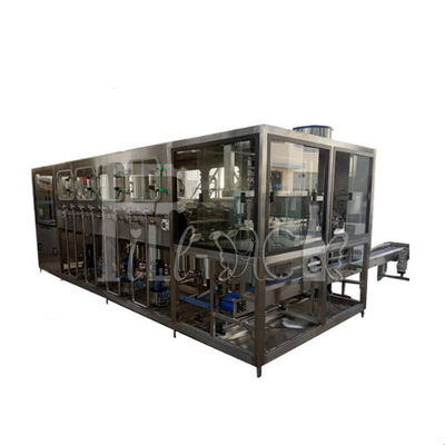 450bph 9.75kw automático máquina de rellenar de 5 galones con control del Plc proveedor
