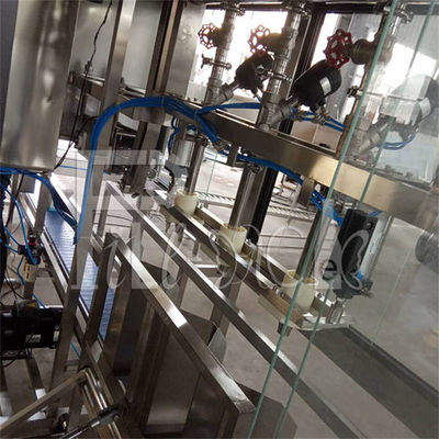 450bph 9.75kw automático máquina de rellenar de 5 galones con control del Plc proveedor