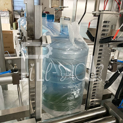 Empaquetadora automática de la botella de agua del galón 2200BPH del PLC 5 proveedor