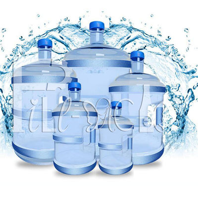 18.9L reciclable 20 litros botella de la PC de 5 galones con la manija para el agua potable proveedor