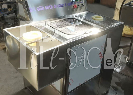 5 lavadora semi automática de la botella del galón 19liters 380V proveedor
