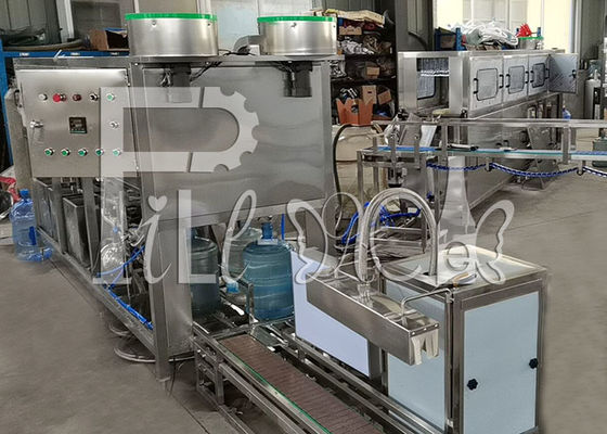300bph máquina de rellenar del agua del barril del PLC del tambor de 5 galones automática proveedor