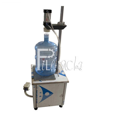 Máquina que capsula del galón del Plc 450m m del manual de la botella automática del animal doméstico proveedor