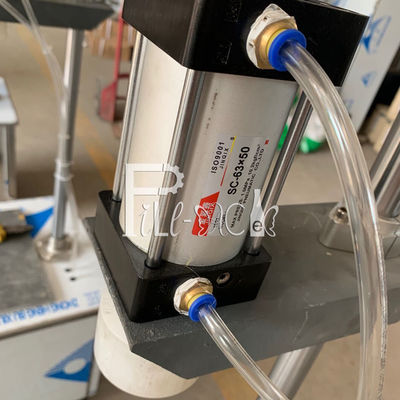 Máquina que capsula del galón del Plc 450m m del manual de la botella automática del animal doméstico proveedor