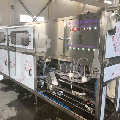 máquina de rellenar del galón del levantador del casquillo 200bph automática proveedor