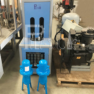 Botella plástica del ANIMAL DOMÉSTICO semi automático 5 galones máquina del moldeo por insuflación de aire comprimido de 20 litros con la manija proveedor
