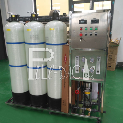 Máquina del filtro del tratamiento de aguas del RO 500LPH con la membrana 4040 proveedor