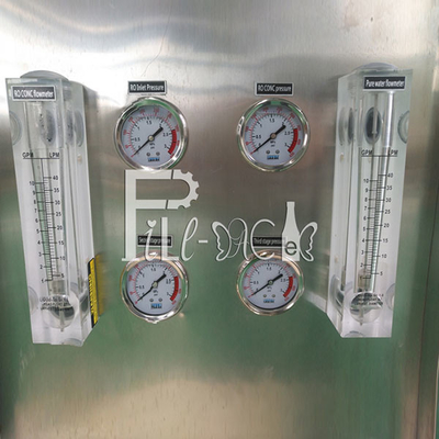 Máquina del filtro del tratamiento de aguas del RO 500LPH con la membrana 4040 proveedor