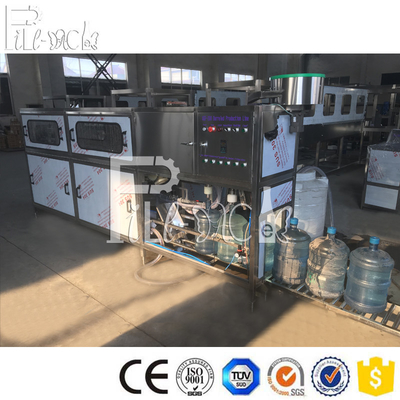 Línea automática de la máquina de rellenar de 5 galones 200BPH con el levantador del casquillo proveedor