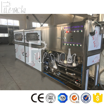 Línea automática de la máquina de rellenar de 5 galones 200BPH con el levantador del casquillo proveedor