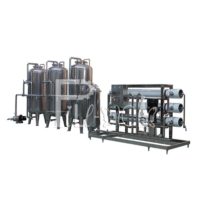 Sistema de la máquina del tratamiento del purificador de la ósmosis reversa del RO 6000LPH proveedor