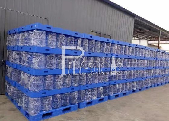 El agua grande del galón del HDPE doble de los lados recicló el reversible apilable de las plataformas plásticas proveedor