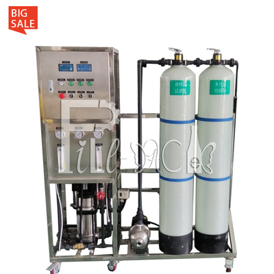 Máquina mineral de consumición pura del purificador del agua del RO del tratamiento de aguas 500LPH proveedor