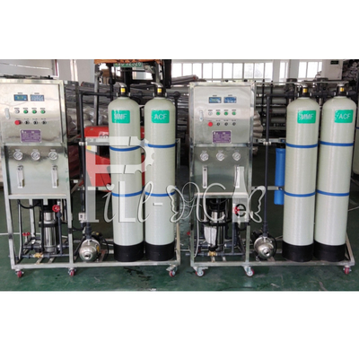 Máquina mineral de consumición pura del purificador del agua del RO del tratamiento de aguas 500LPH proveedor