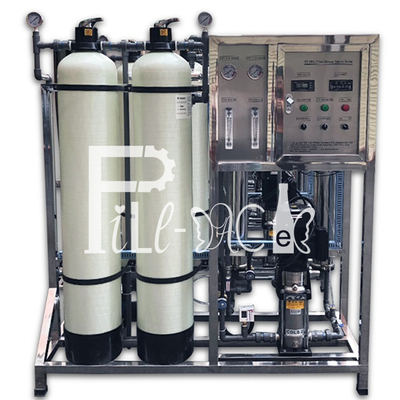 Sistema mineral de consumición puro de la máquina del equipo de la purificación de la ósmosis reversa del tratamiento de aguas 500-2000LPH proveedor