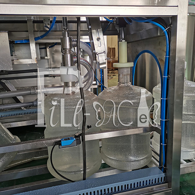120BPH 5 cadena de producción del relleno del agua embotellada de la máquina de rellenar del agua mineral del agua de la bebida del galón 18.9L proveedor