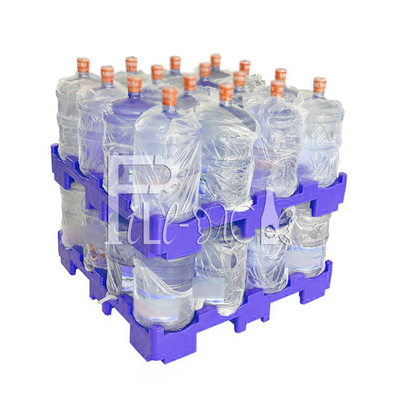 5 plataforma plástica del almacenamiento de la botella de agua de la plataforma de la botella de agua del galón 18.9L proveedor