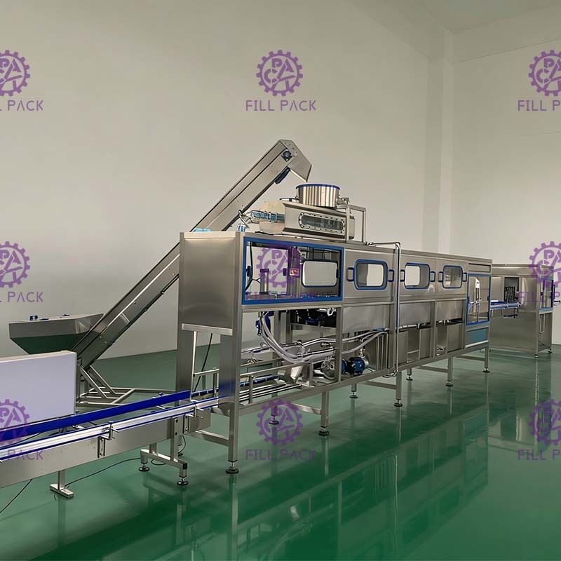 Máquina de rellenar del agua del barril de 5 galones proveedor