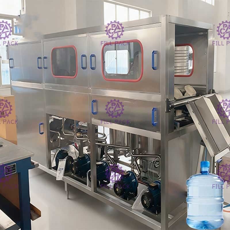 Planta de agua del galón de la conexión de tubo del SUS 304 300 BPH proveedor