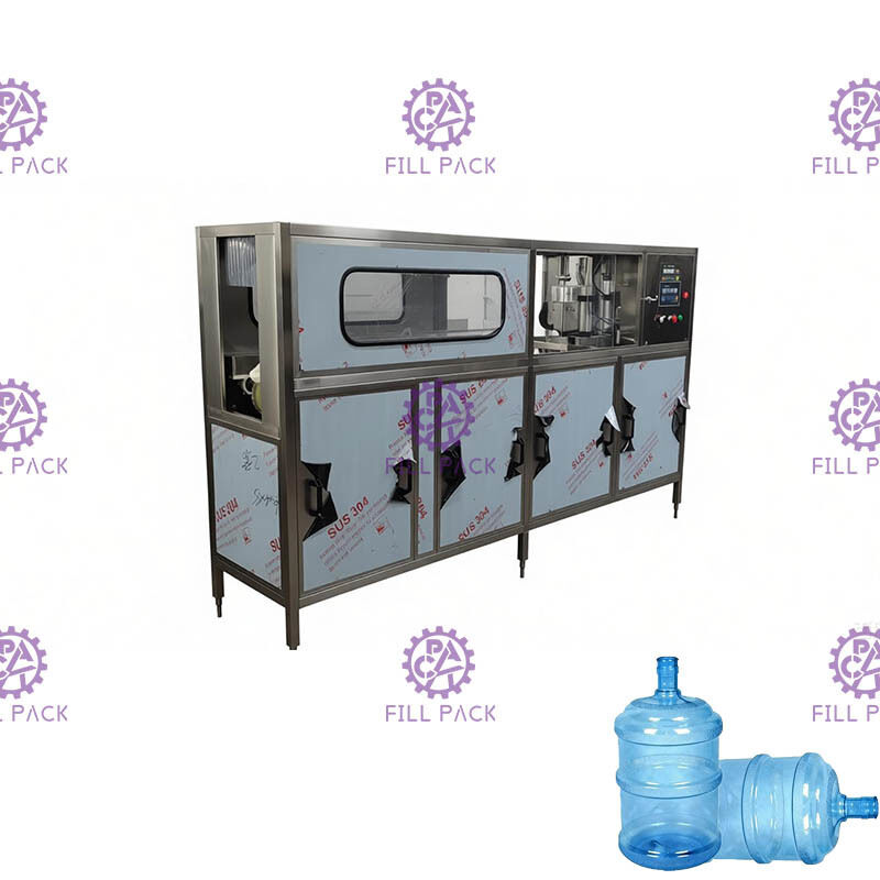 Máquina de rellenar 100 de Bph del galón grande completo del barril 18.9l por completo automática proveedor