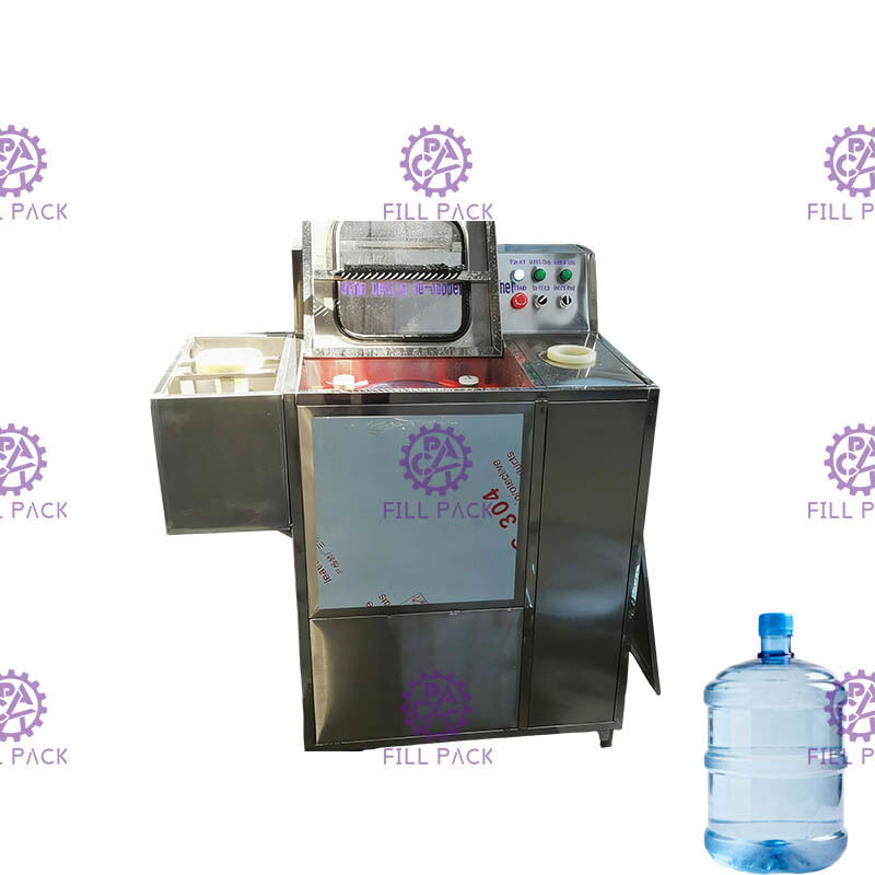 CE ISO BSC-1 220V Lavadora de botellas de 5 galones con estación de enjuague interior proveedor