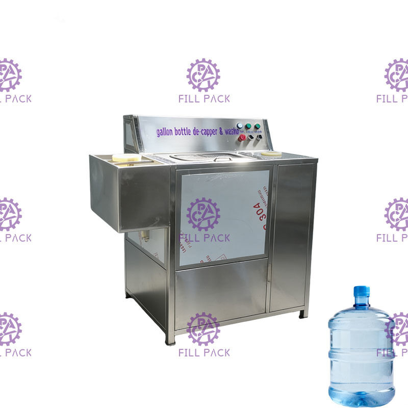 Lavadora de cubos de 5 galones de 200 BPH proveedor