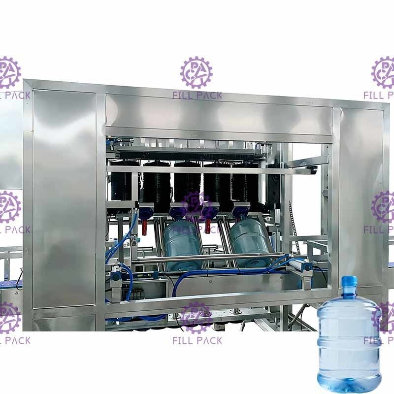 Lavadoras de botellas comerciales de alta eficiencia NWXT-5 20L Rincadoras de botellas proveedor