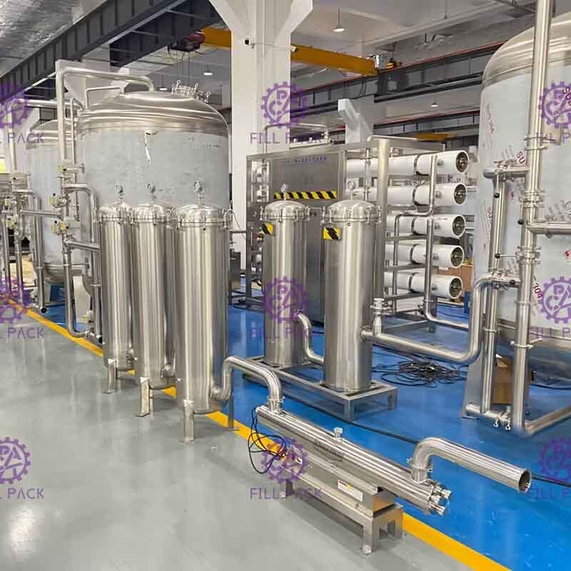 Perforación de acero inoxidable 304 20tph que bebe la máquina de la planta de filtrado de agua del Ro proveedor