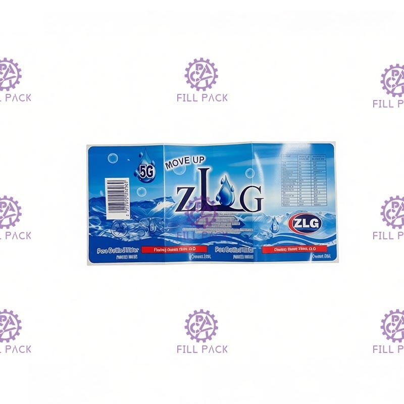 Materiales consumibles de la planta de agua del galón de la etiqueta adhesiva de la botella proveedor