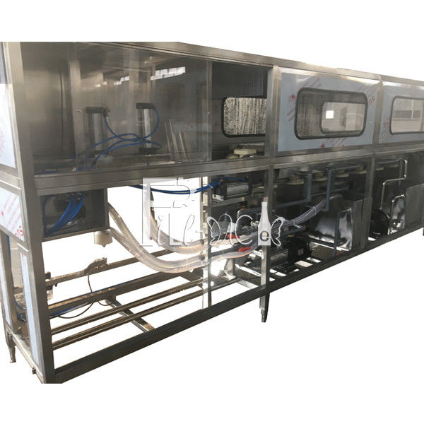 Agua alcalina caliente que lava la máquina de rellenar del galón 200BPH proveedor