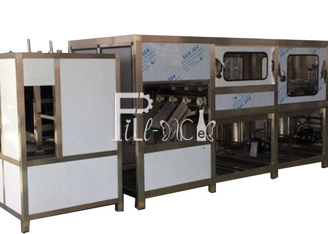 ISO 3 en 1 450BPH máquina de rellenar del agua de 5 galones proveedor