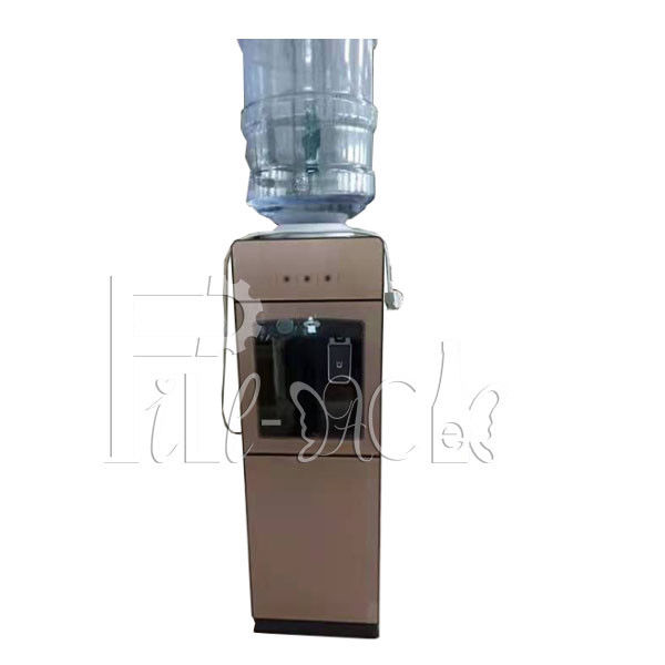 Piso que coloca el dispensador eléctrico frío caliente del agua potable 220v con el esterilizador ultravioleta proveedor
