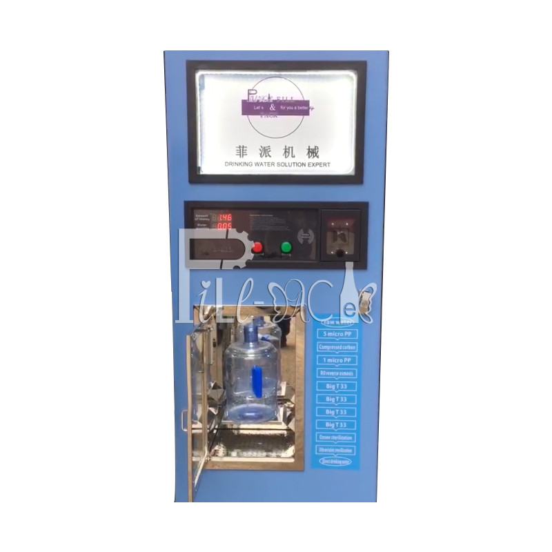 Etapas de la máquina expendedora 4 del dispensador del agua del RO de la tarjeta de IC del golpe fuerte proveedor