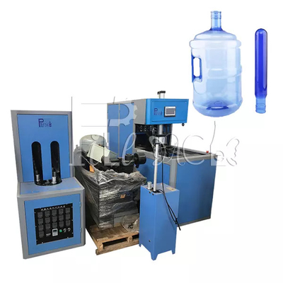 Máquina plástica del moldeo por insuflación de aire comprimido de la botella de 3 galones del ANIMAL DOMÉSTICO 20 litros semi de automático