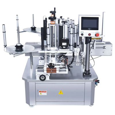 Automatic Square Flat Bottle Special Shaped Bottle labeller Double Side Adhesive Sticker Labeling Machine Equipment