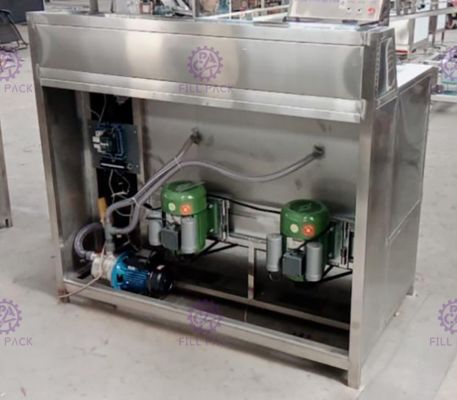 S-2 2 Estación de 5 galones Rincador de botellas con agua alcalina caliente